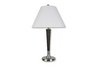 Table Lamp - Walnut/ Silver
