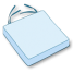 Square Cushion With Inset Back Ties