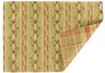 Fowler Stripe Antique Red and Goodwin Plaid Celadon