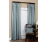 custom euro pleat silk drapes