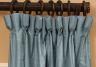 Custom Goblet Pleat Silk Drapes