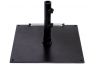 75 lb. Black Square Steel Base Umbrella Stand
