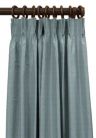 Custom French Pleat Silk Drapes
