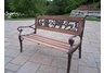Animal Kiddy Bench Antique Bronze