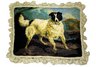 German Dog Needlepoint Pillow