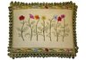 Anemones Flower Needlepoint Pillow