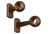 Fruitwood Moda Drapery Bracket (3.5 Return)