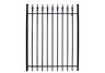 steel fence gate, steel gate, commercial steel gate, residential single gate, residential single ste