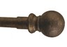 FORGED METAL BALL FINIAL PAIR