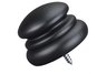 Soho Ebony Gramercy Rod End Finial