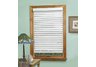 MADERA FALSA 2FAUX WOOD BLIND - 23X64 - WHTE- PACK 1