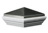 post cap, vinyl post cap, fence post cap, fence caps, fence accessories, solar post caps, solar acce