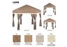 bungalows, portable shelters, pop up tents, folding pavilions, ez up bungalows, ez up shelters