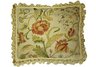 Spring Floral Needlepoint Pillow