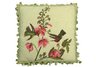Two Hummingbirds Needlepoint Pillow
