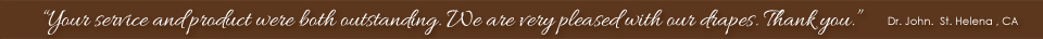Custom Velvet Drapes
