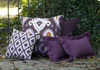 Purple Decorative Throw Pillows