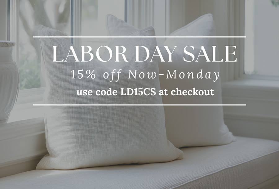 Save 15% with Code LD15CS