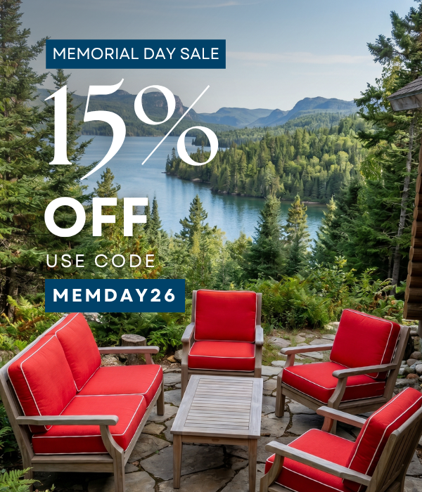 Save 15% on Custom Cushions and Pillows with Code MEMDAY26