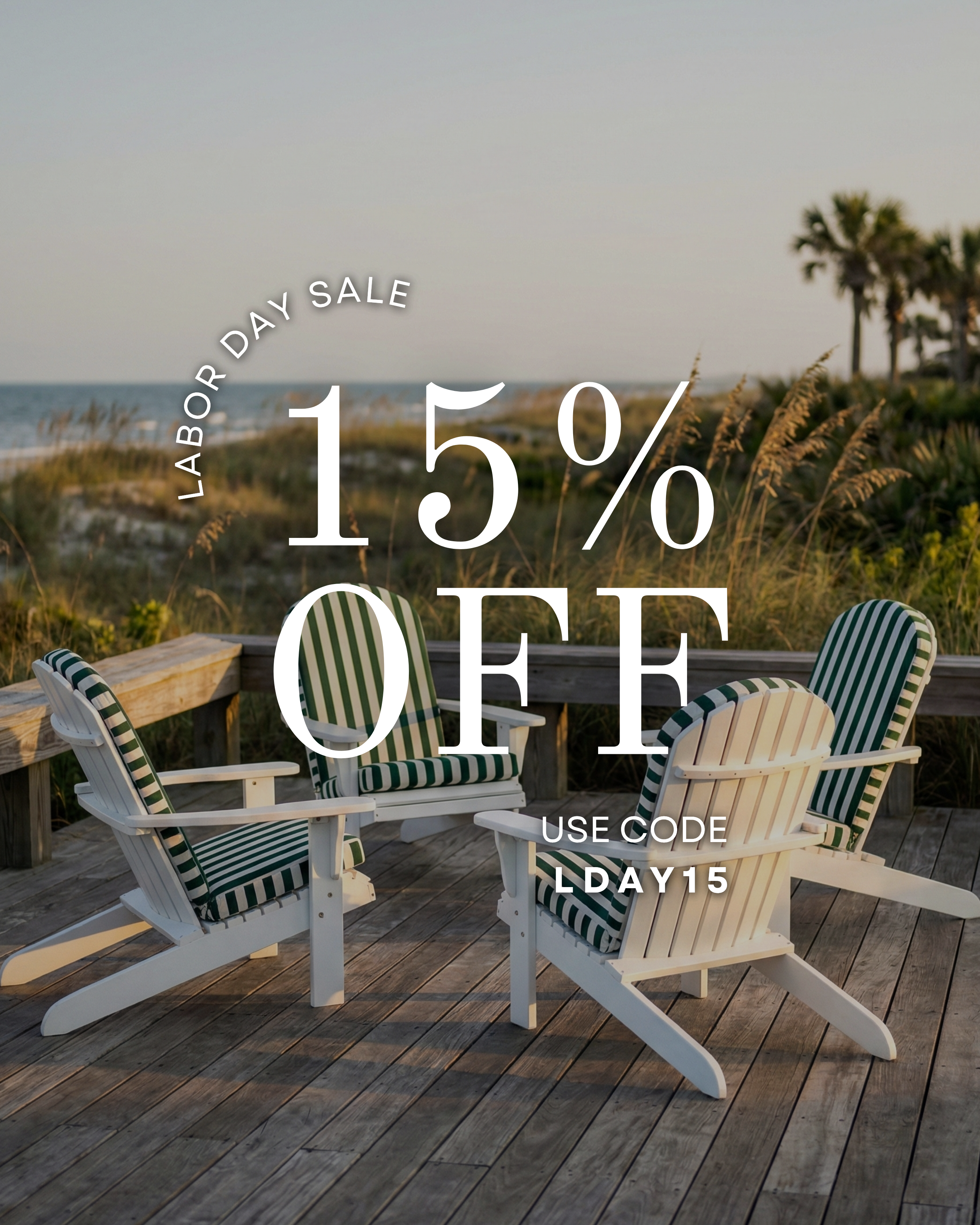 Save 15% on Custom Cushions and Pillows with Code LDAY15