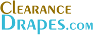 clearance drapes