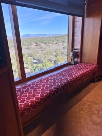 Bench Cushion with a View