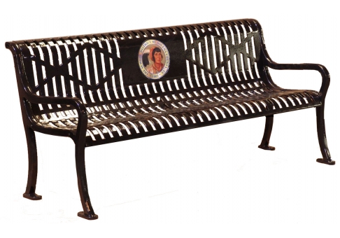 Wrought iron memorial online benches