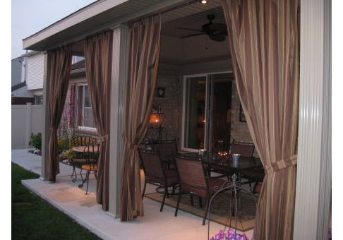 Outdoor Drapes are the Perfect Solution | Outdoor Drapes