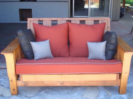 custom futon cushions