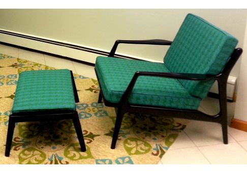 Custom Indoor Seat and Back Cushion Set