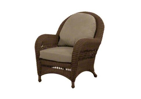 Custom Flat Wicker Chair Cushion Set