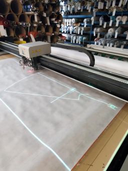 Firepit Curved Edge Cushion