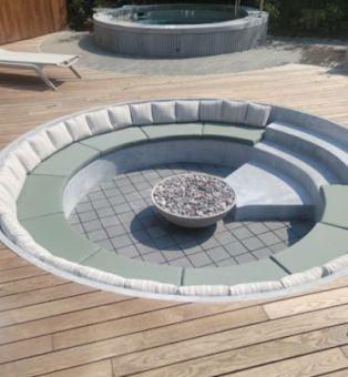 Custom Firepit Cushions