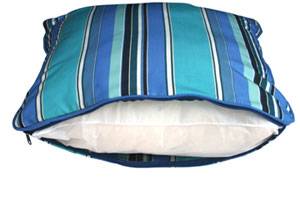 Pillow with poly bun filling