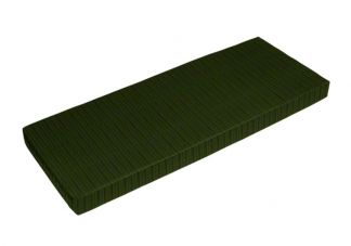 Sunbrella Dupione Palm Bench Cushion