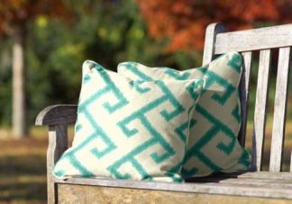 Sunbrella throw pillows