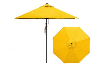 Yellow Market Umbrella