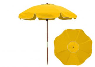 7.5 Yellow Beach Umbrella