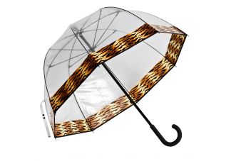 Premium Fiberglass Bubble Umbrella - Tiger Trim