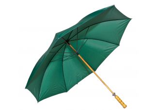 Wooden Shaft Golf Umbrella-Forest Green