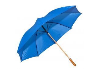 Wooden Shaft Golf Umbrella-Royal Blue