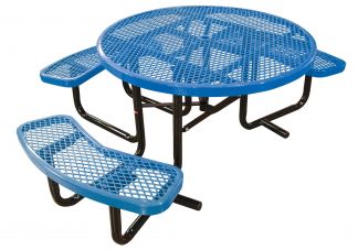 Round Expanded ADA Picnic Table