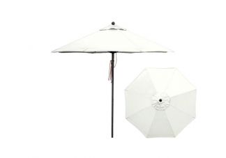 Solid White Umbrella