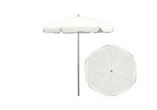 Solid White Patio Umbrella