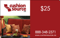 $25 Cushion Source Gift Card