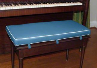custom piano bench cushion