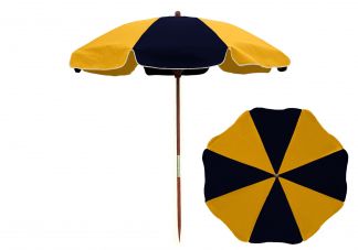 7.5 ft Wood Beach Umbrella
