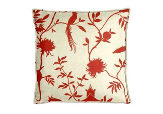 Highland Taylor Teahouse Red Pillow