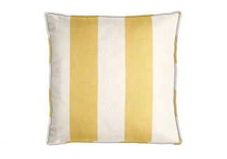 Al Fresco Cabana Stripe Buttercream Pillow