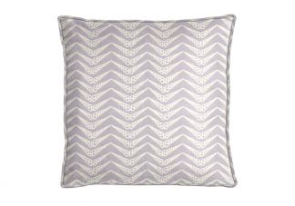 Al Fresco Shell Herringbone Sea Lavender Pillow